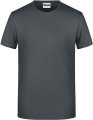 Heren T-shirt Daiber Basic-T 8008 Graphite